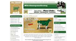 Desktop Screenshot of mmb-milchkuh.de